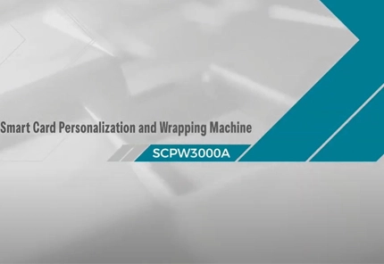 SCPW3000A Машина для персонализации и упаковки смарт-карт